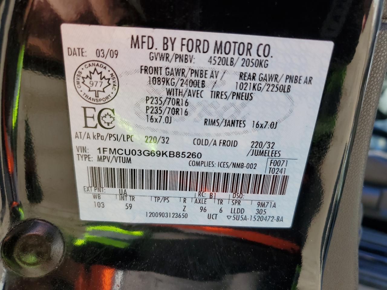 2009 Ford Escape - Image 13