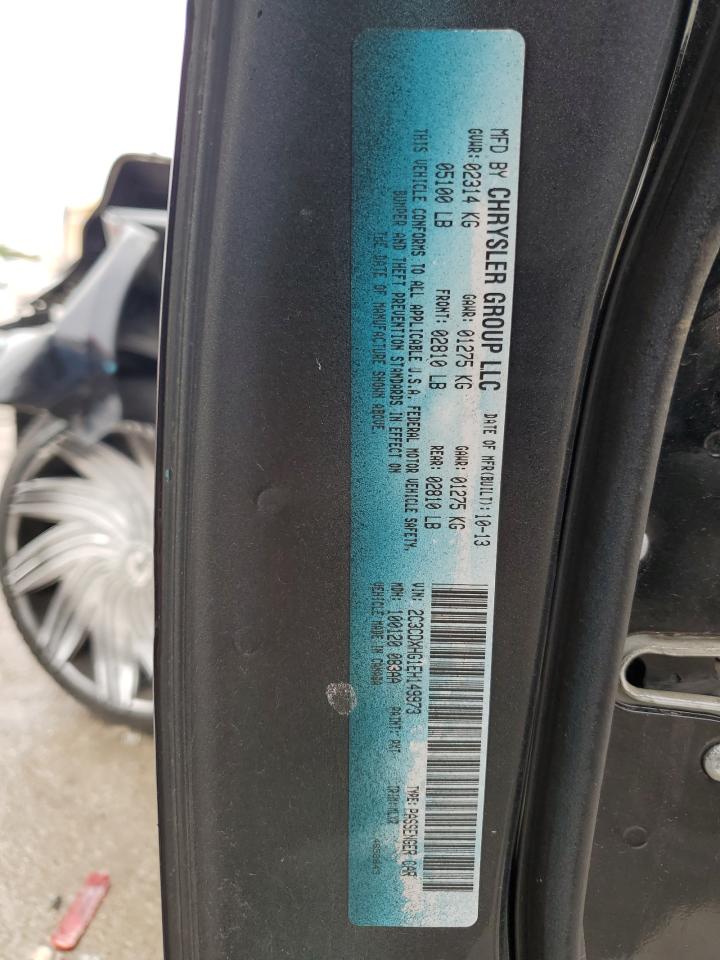 2014 Dodge Charger Sxt VIN: 2C3CDXHG1EH149973 Lot: 79276044