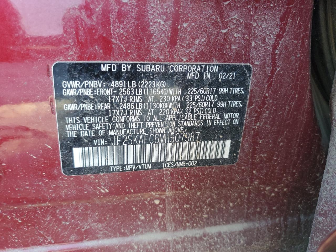 2021 Subaru Forester - Image 13