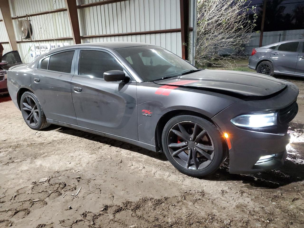 VIN 2C3CDXCT4FH801121 2015 DODGE CHARGER no.4