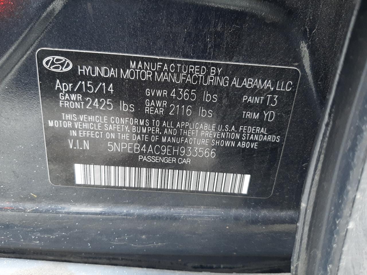 2014 Hyundai Sonata - Image 12