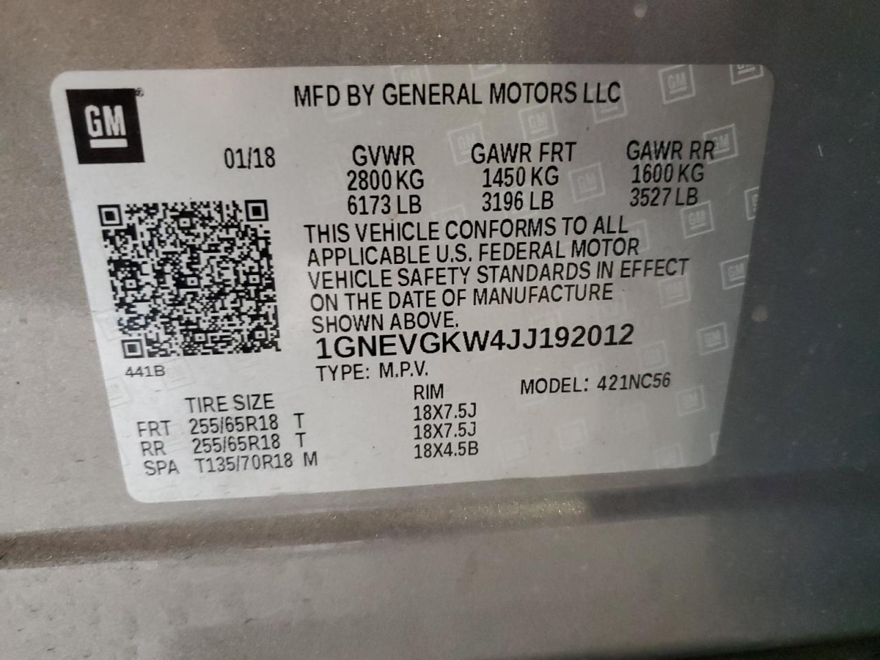 2018 Chevrolet Traverse - Image 14