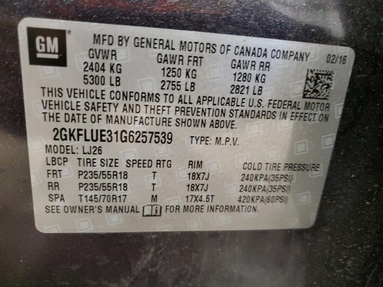 2016 GMC Terrain - Image 13