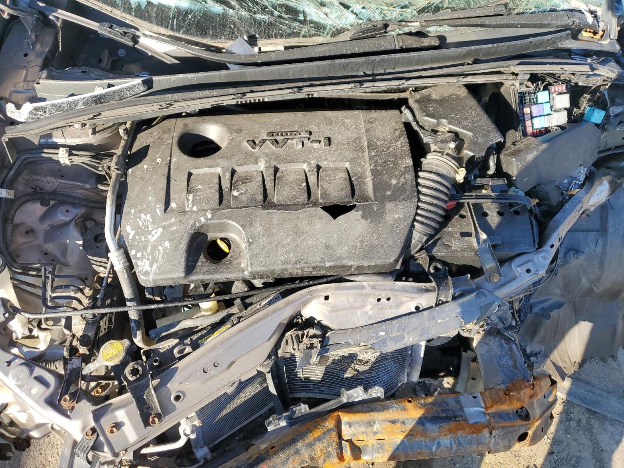 2015 Toyota Corolla L VIN: 2T1BURHE7FC377148 Lot: 80056504