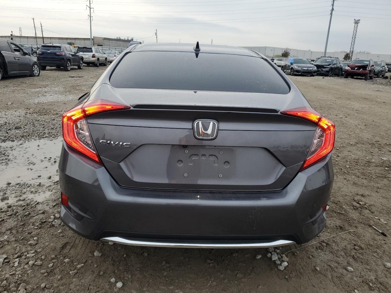 2019 Honda Civic Exl VIN: 19XFC1F77KE011406 Lot: 80637194