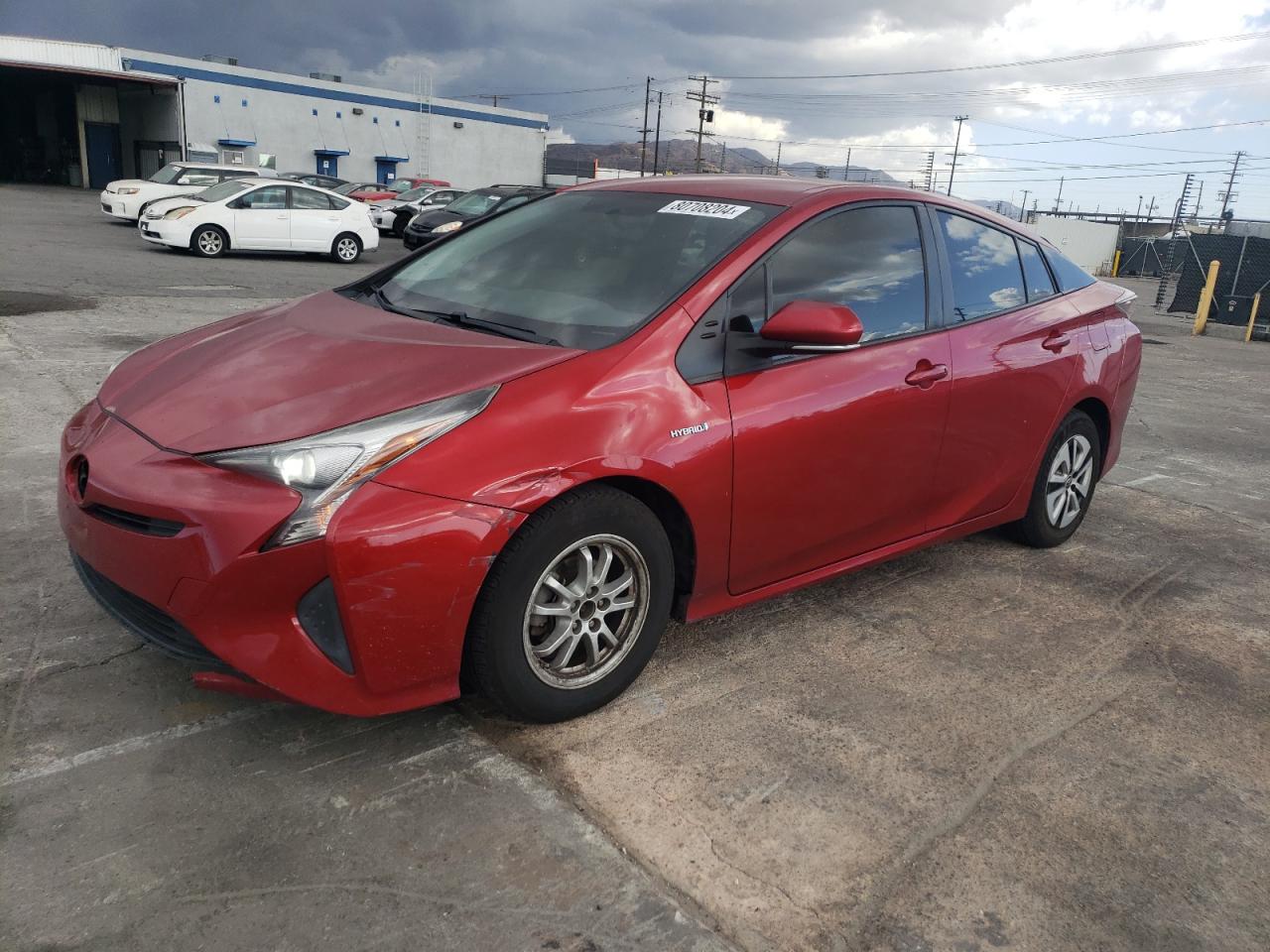 VIN JTDKBRFU8G3525432 2016 TOYOTA PRIUS no.1