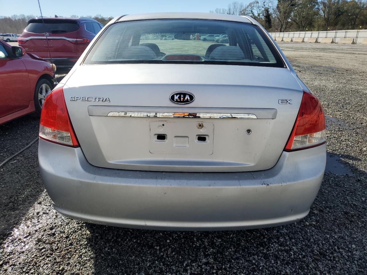 2007 Kia Spectra Ex VIN: KNAFE121875410949 Lot: 81914974