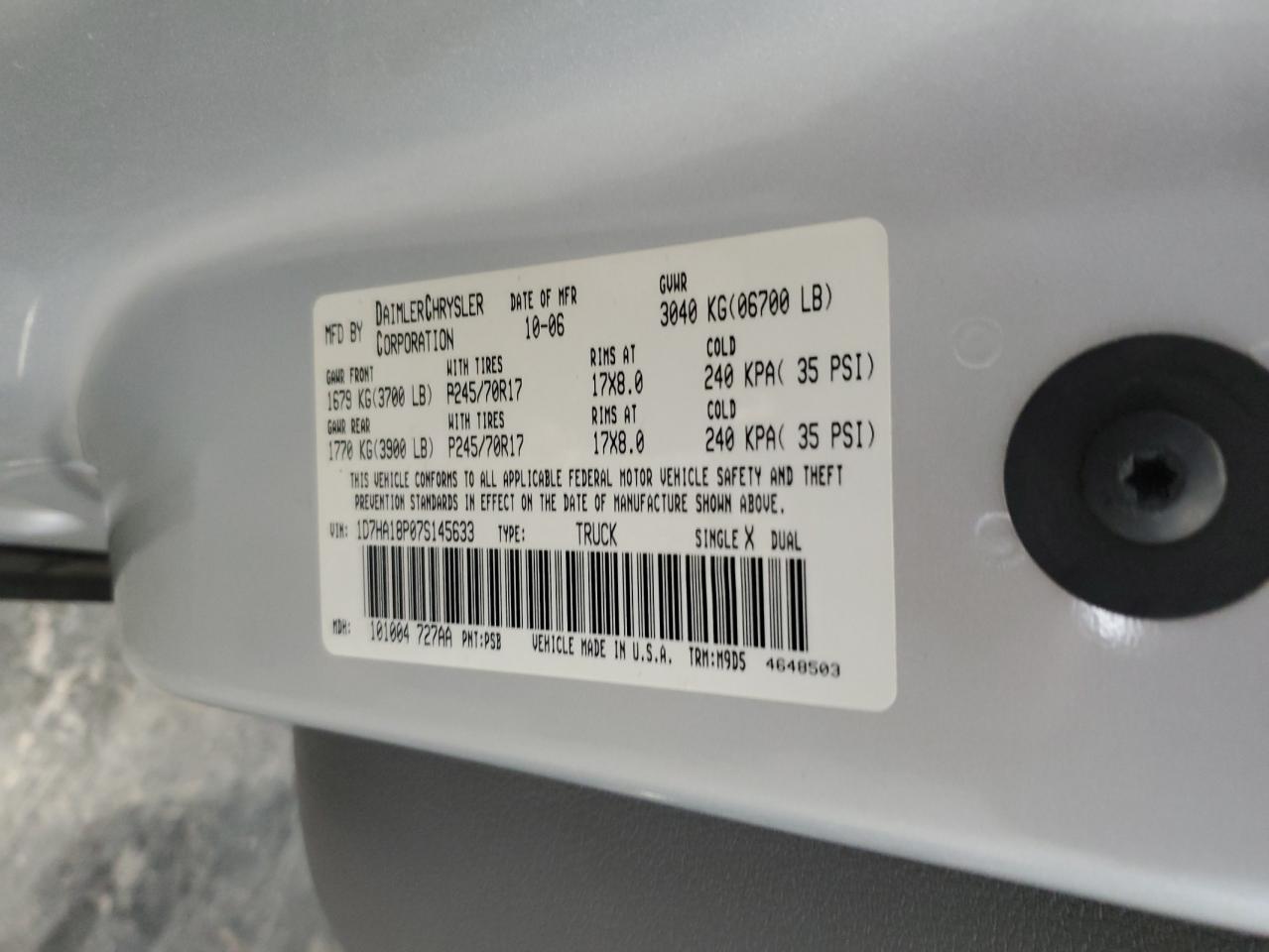 2007 Dodge RAM - Image 12