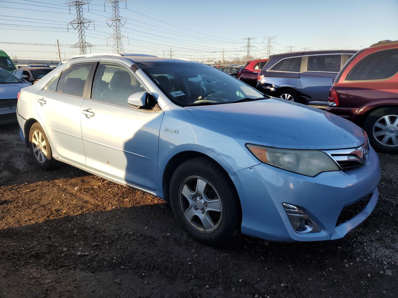 VIN 4T1BD1FKXDU087038 2013 TOYOTA CAMRY no.4