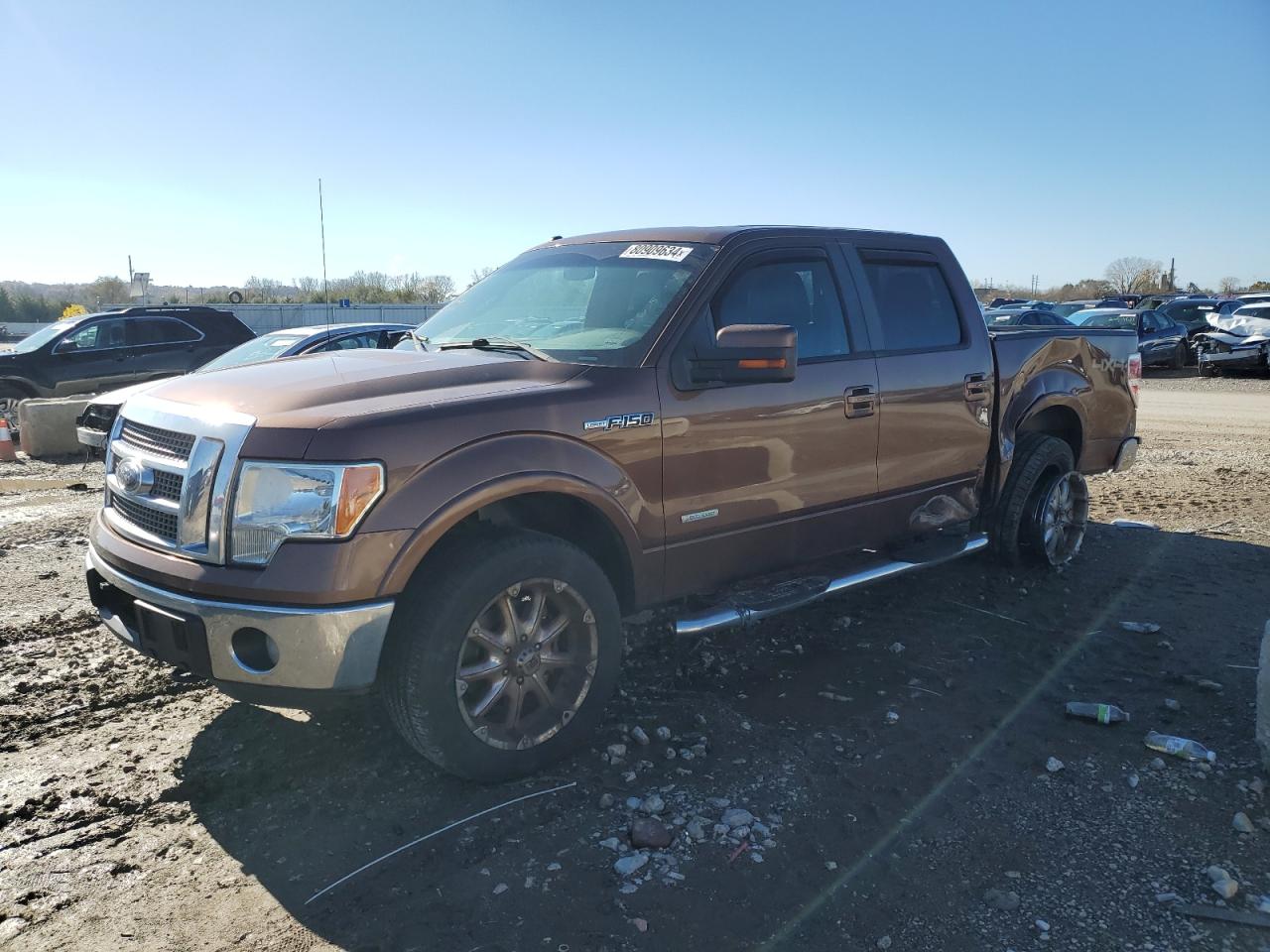 2011 Ford F150 Supercrew de vânzare în Kansas City, KS - Side