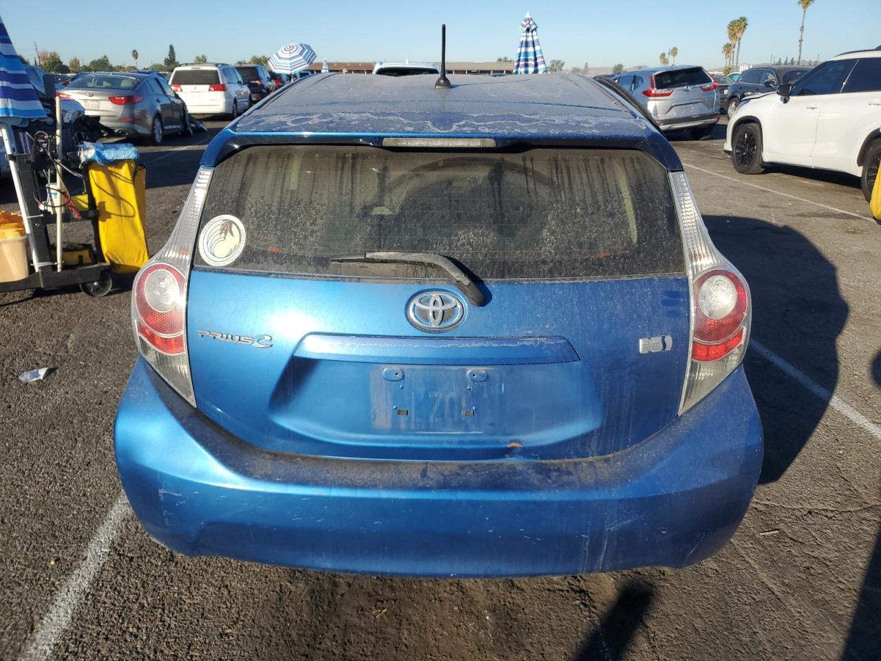 VIN JTDKDTB33D1547284 2013 TOYOTA PRIUS no.6