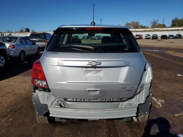  CHEVROLET TRAX 2016 Silver