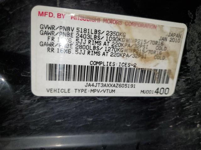 2010 MITSUBISHI OUTLANDER XLS