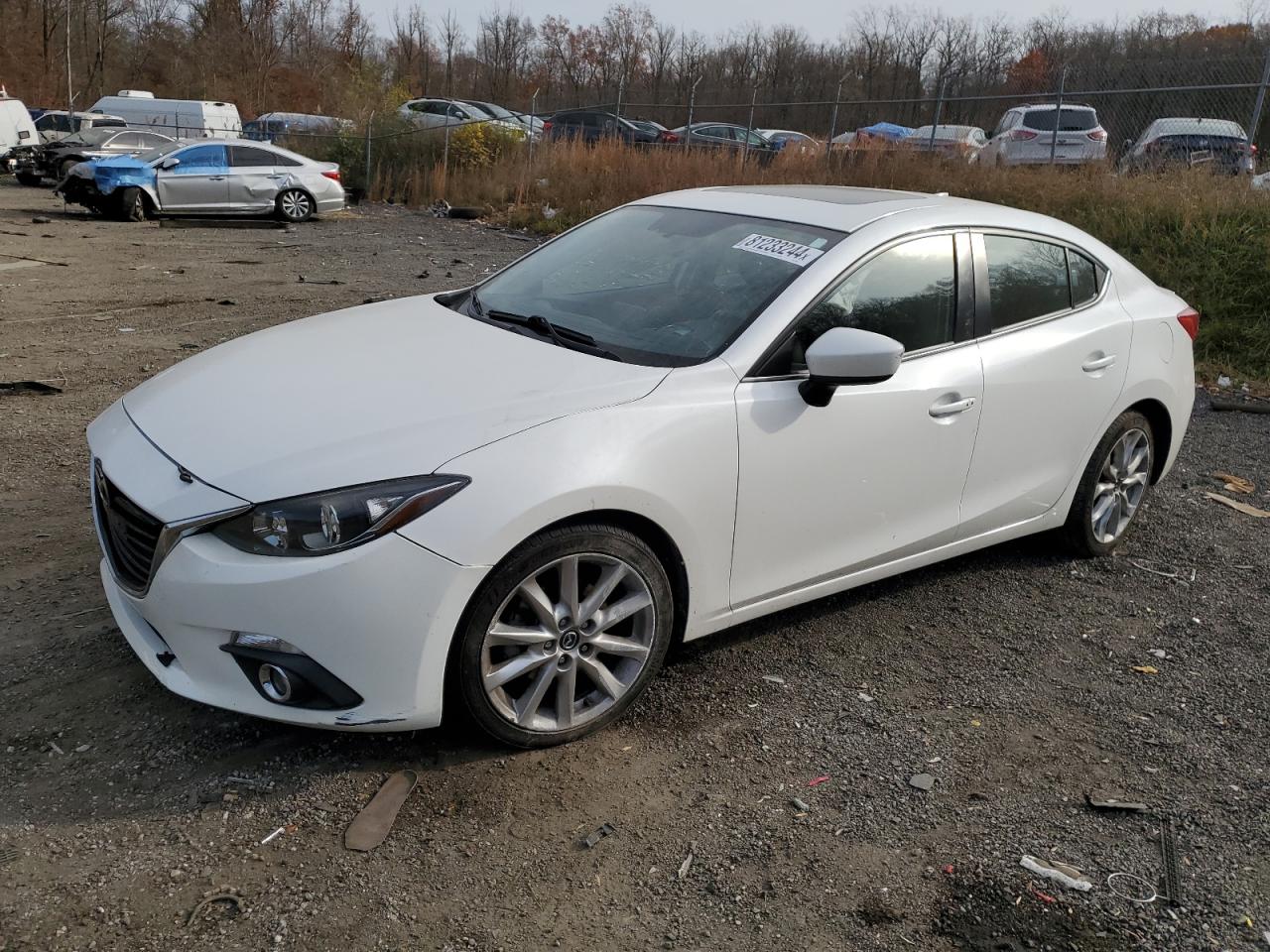 2016 Mazda 3 Touring VIN: JM1BM1W38G1298113 Lot: 81233244