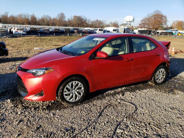  TOYOTA COROLLA 2017 Red
