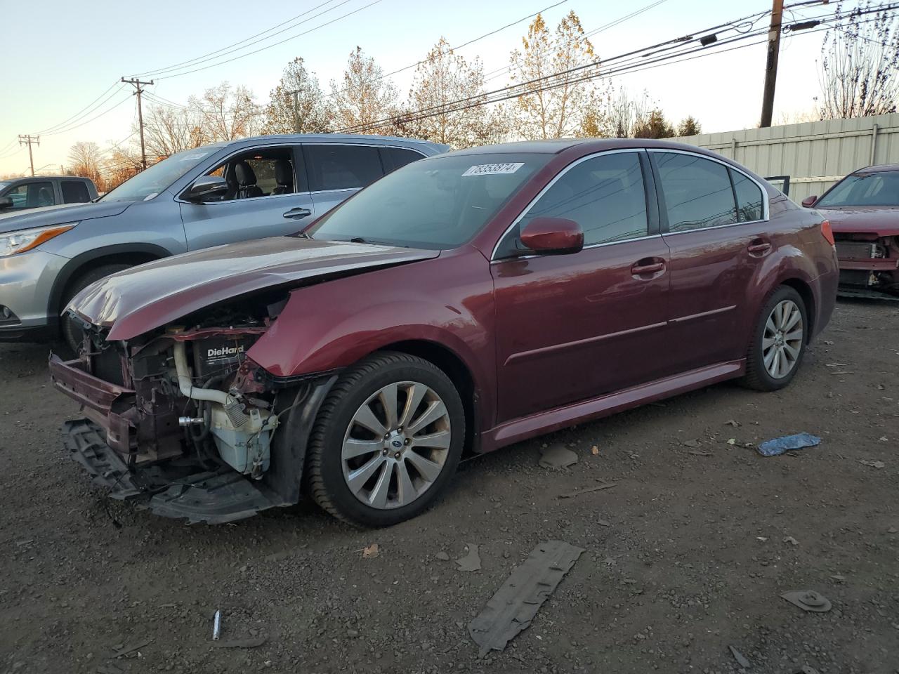 2012 Subaru Legacy 2.5I Limited VIN: 4S3BMBK61C3040973 Lot: 78353874