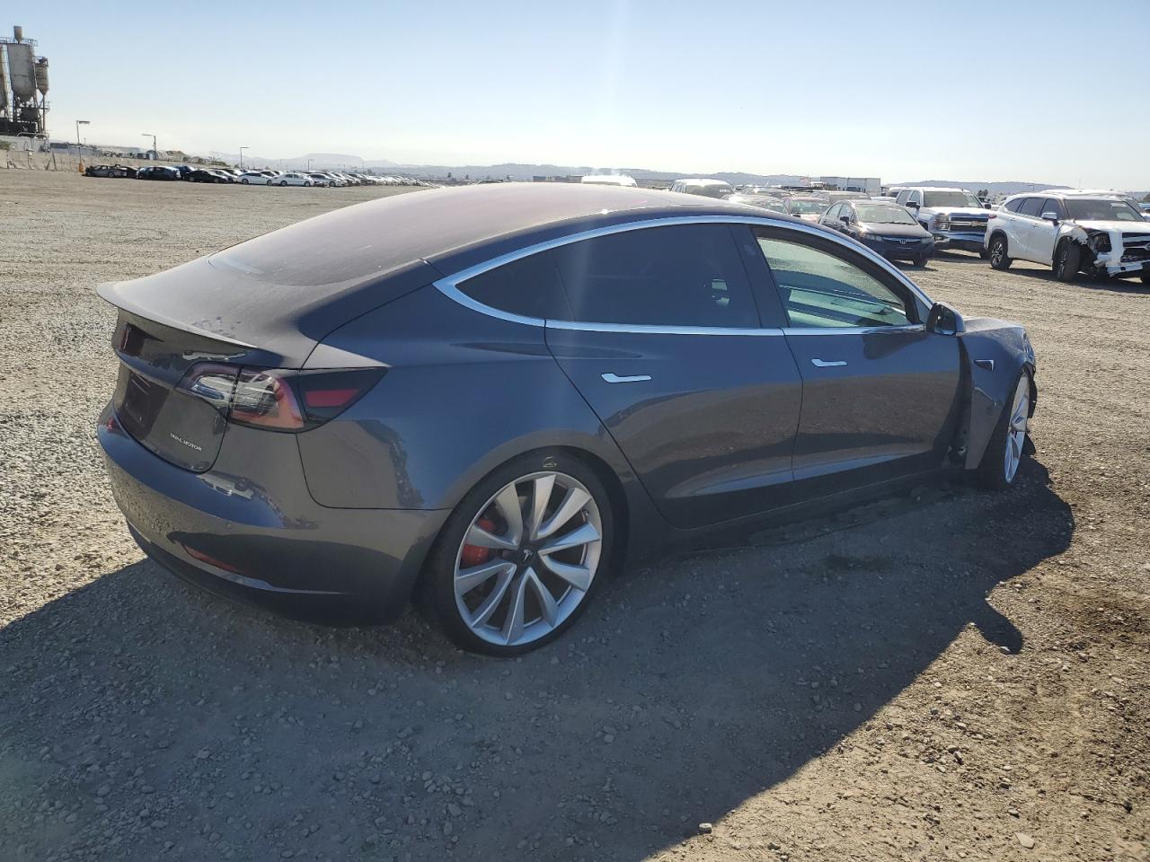 VIN 5YJ3E1EB7JF171202 2018 TESLA MODEL 3 no.3