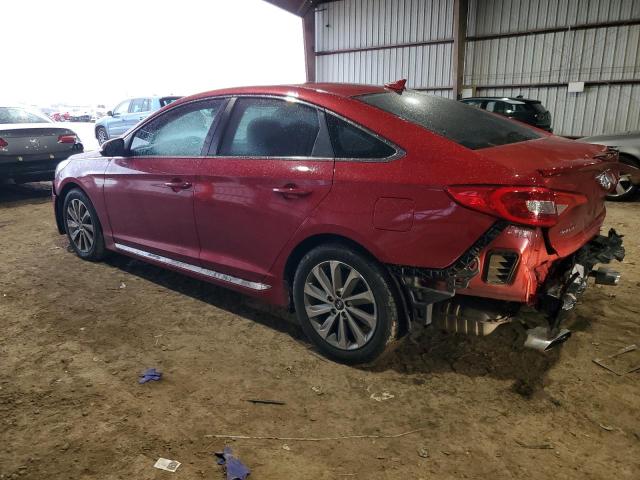  HYUNDAI SONATA 2017 Burgundy