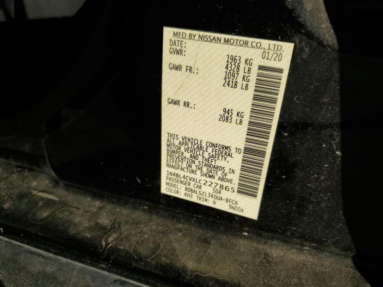 2020 Nissan Altima - Image 14