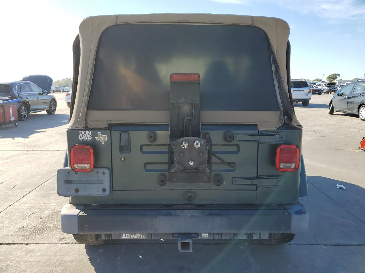 2002 Jeep Wrangler / Tj Sahara VIN: 1J4FA59SX2P749398 Lot: 80524844