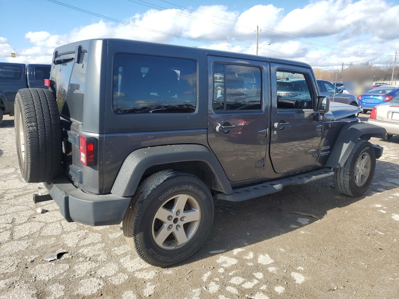 2016 Jeep Wrangler Unlimited Sport VIN: 1C4BJWDG1GL335485 Lot: 81225274