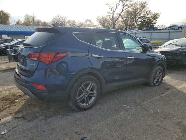  HYUNDAI SANTA FE 2017 Granatowy