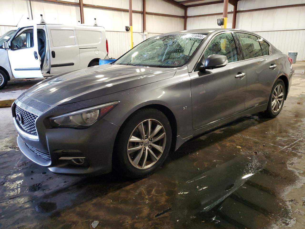 VIN JN1BV7ARXEM697342 2014 INFINITI Q50 no.1