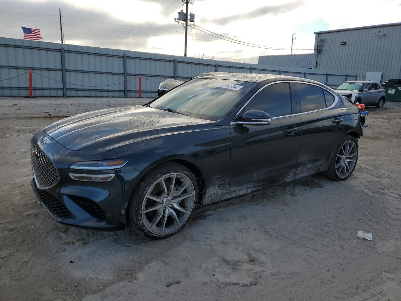 2022 Genesis G70 Base VIN: KMTG34TA9NU098030 Lot: 80685444