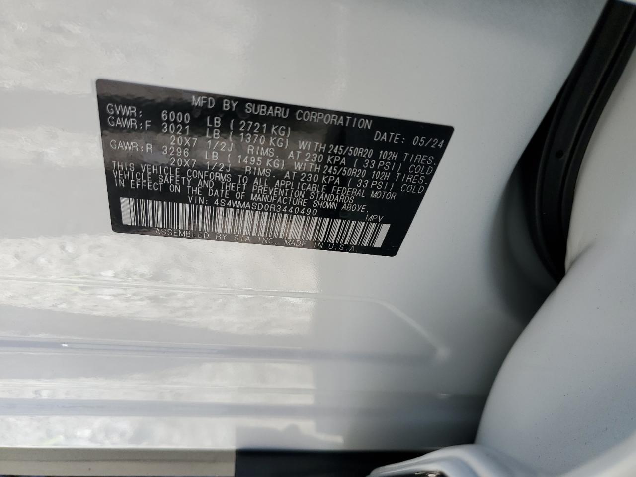 2024 Subaru Ascent - Image 13