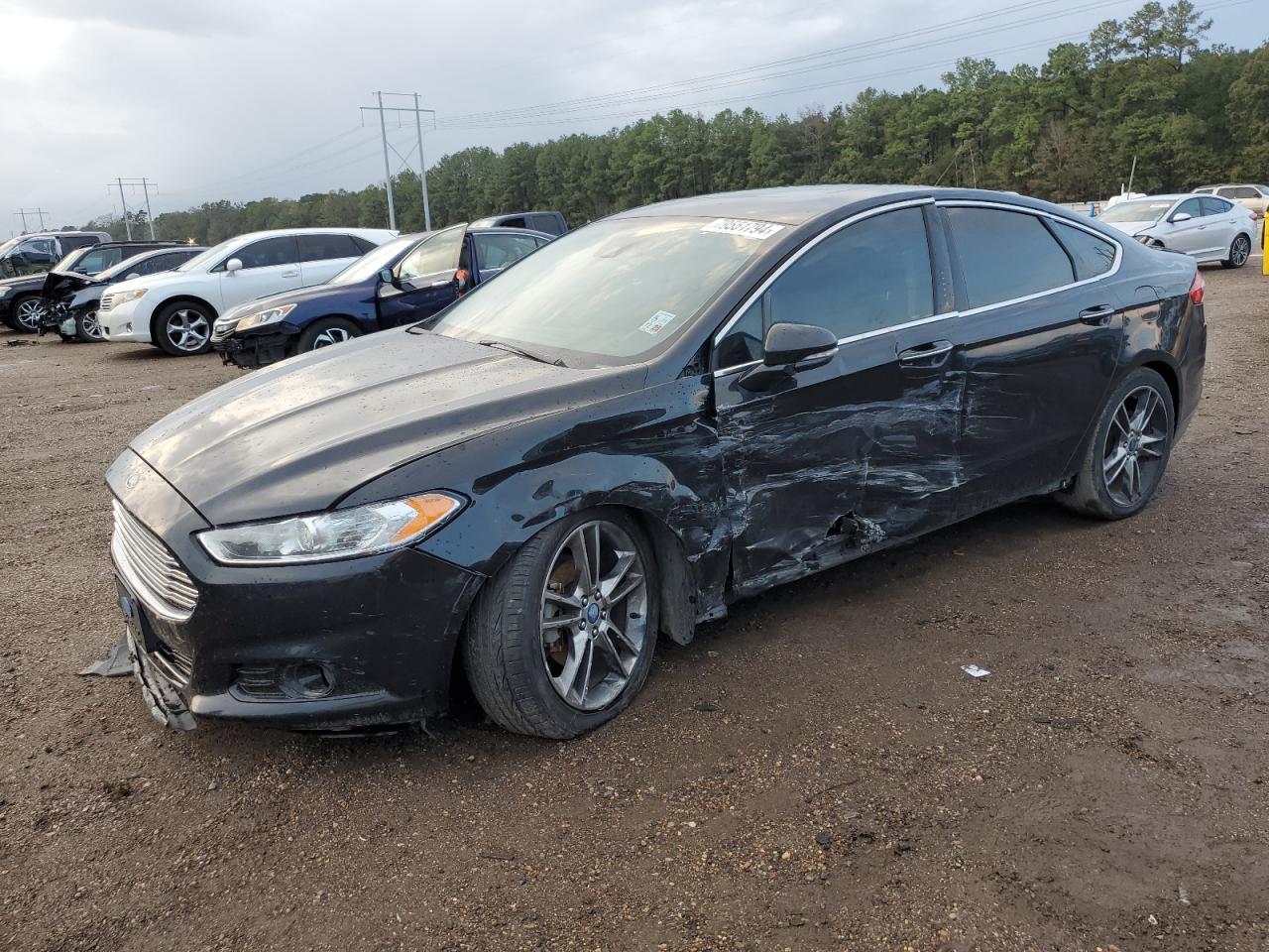 VIN 3FA6P0K9XDR191536 2013 FORD FUSION no.1