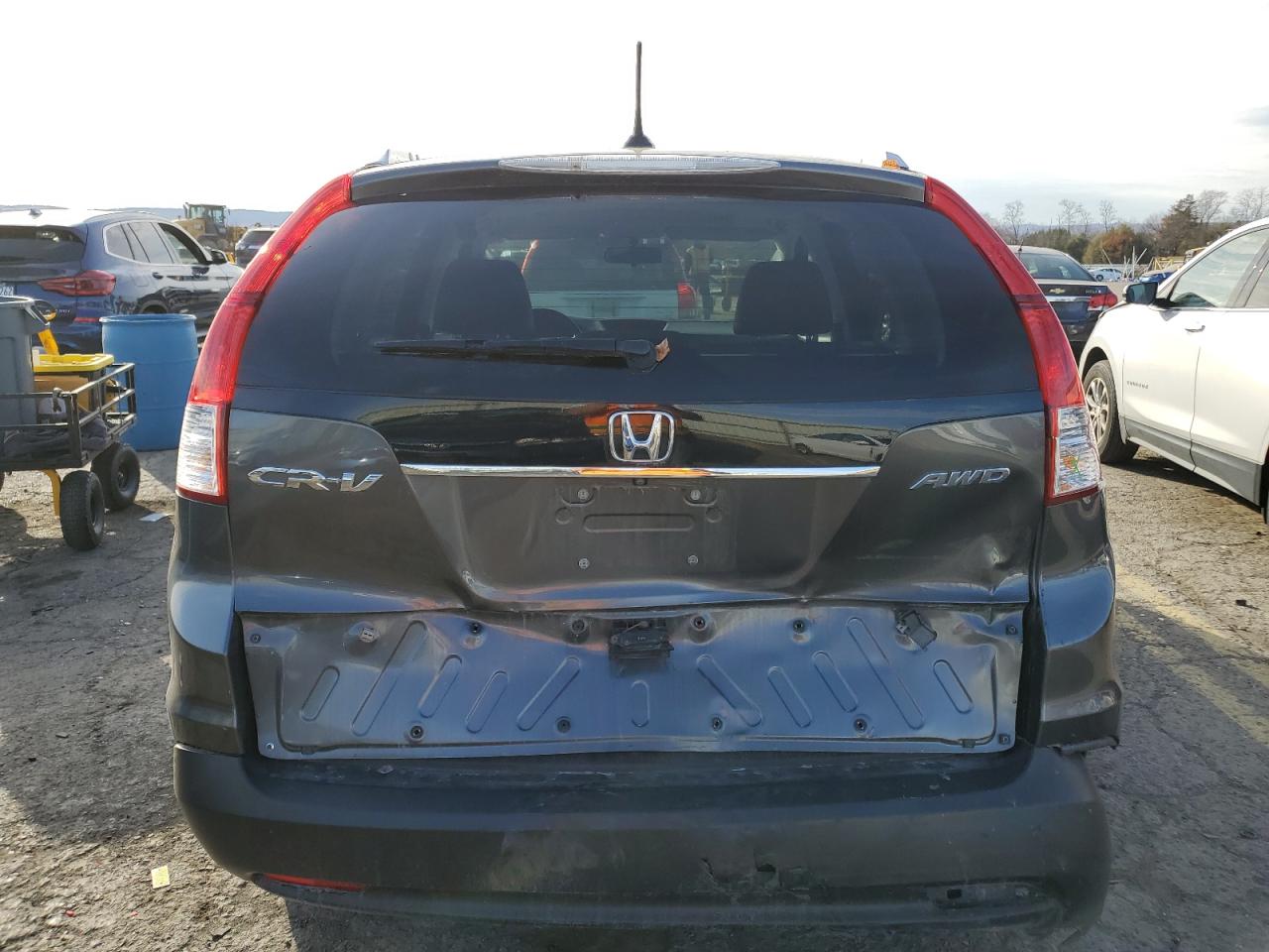 2014 Honda Cr-V Exl VIN: 2HKRM4H72EH711536 Lot: 81157224