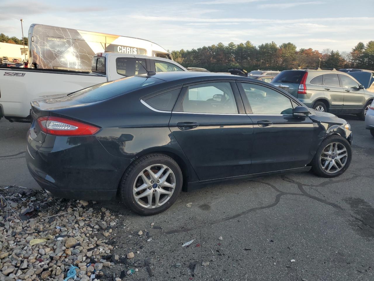 VIN 3FA6P0H78ER250705 2014 FORD FUSION no.3