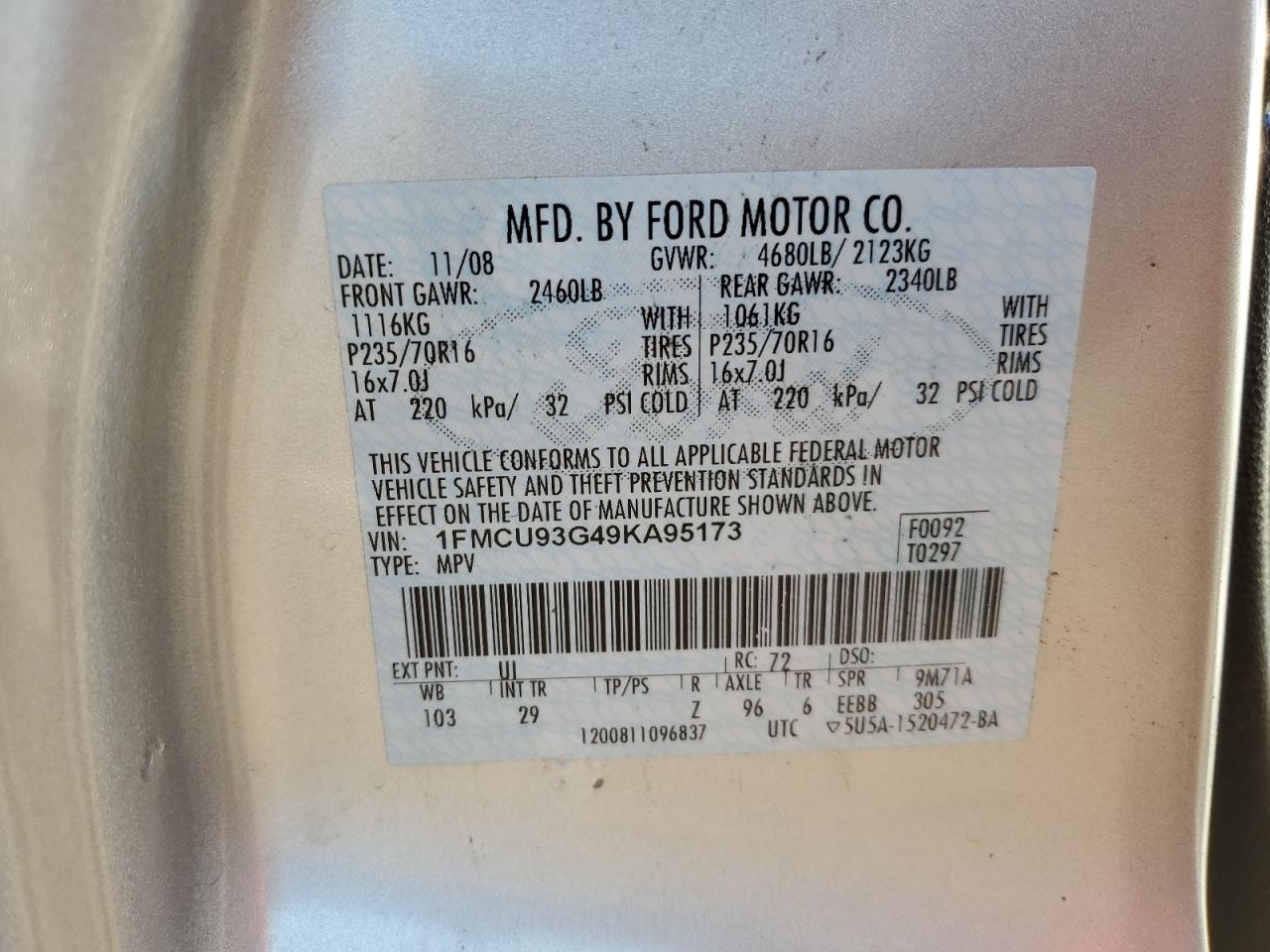 2009 Ford Escape - Image 13