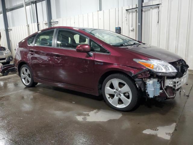  TOYOTA PRIUS 2013 Burgundy