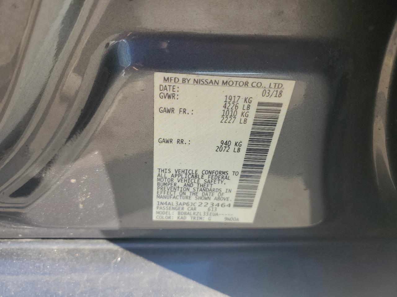 2018 Nissan Altima - Image 12