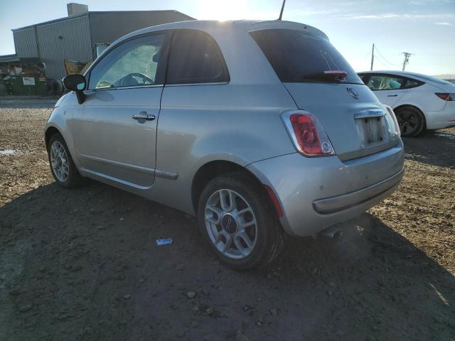  FIAT 500 2012 Серебристый