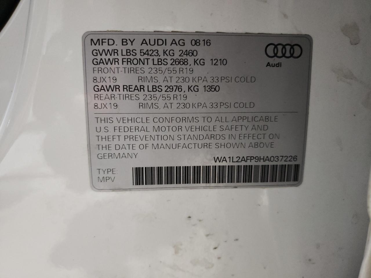 2017 Audi Q5 - Image 13