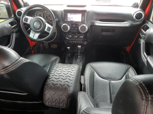 Parquets JEEP WRANGLER 2014 Czerwony