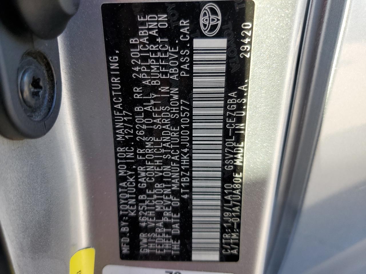 2018 Toyota Camry - Image 12