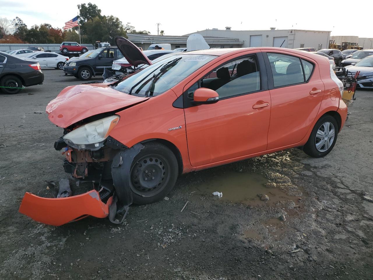 VIN JTDKDTB39D1043855 2013 TOYOTA PRIUS no.1