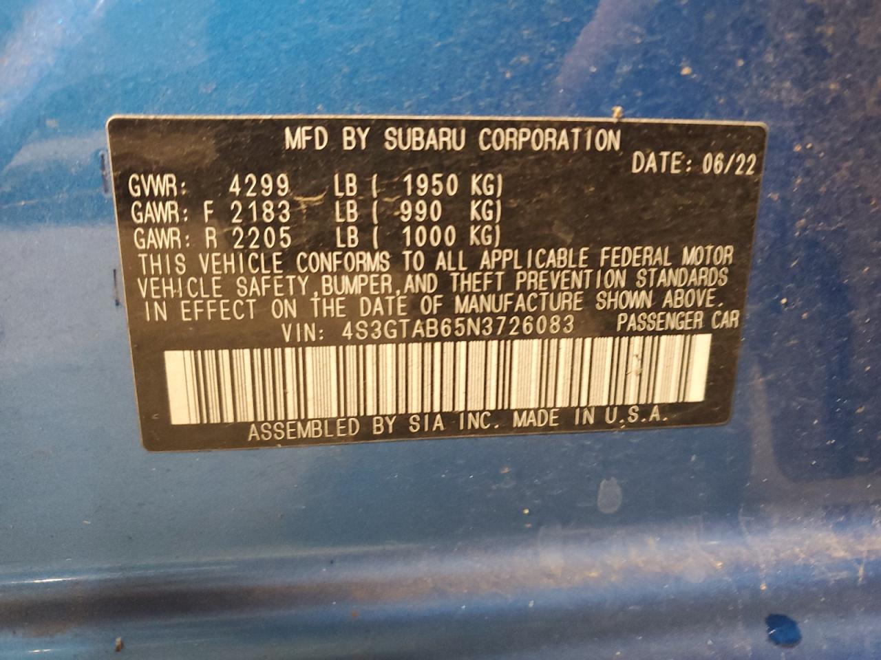 2022 Subaru Impreza - Image 14