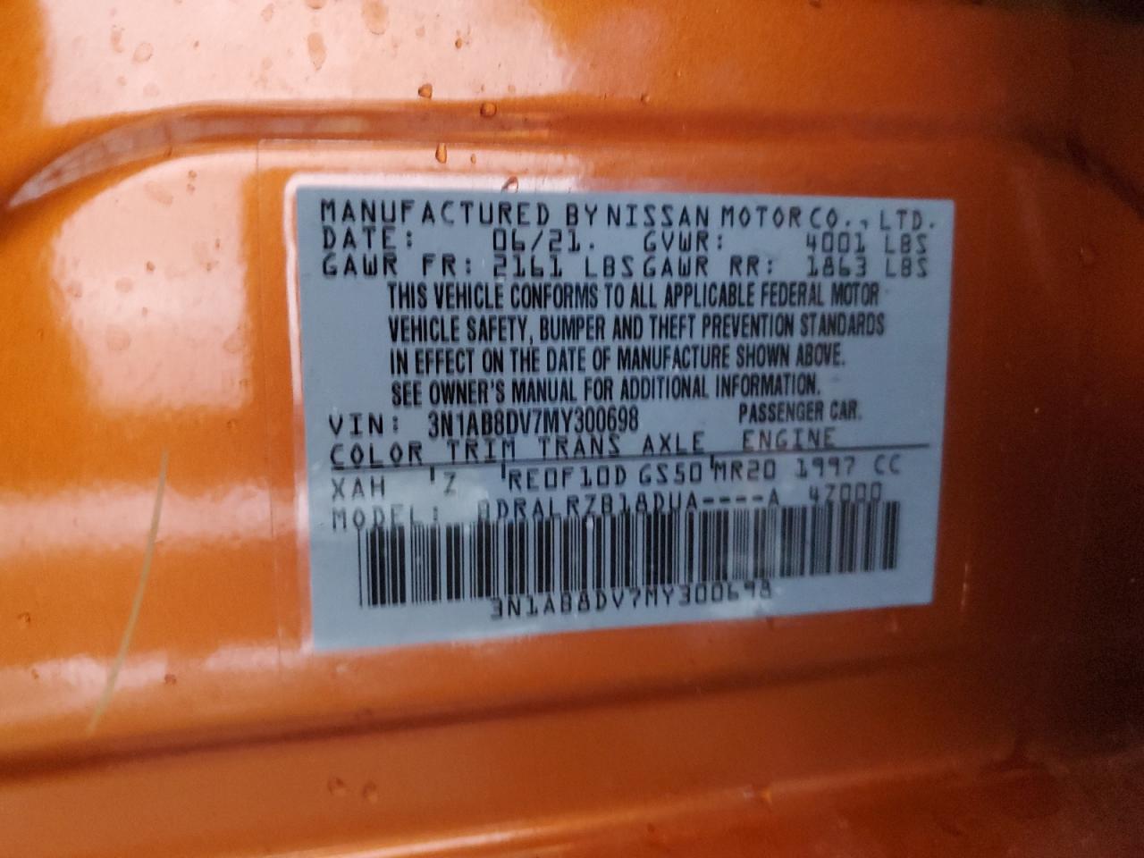 2021 Nissan Sentra - Image 12