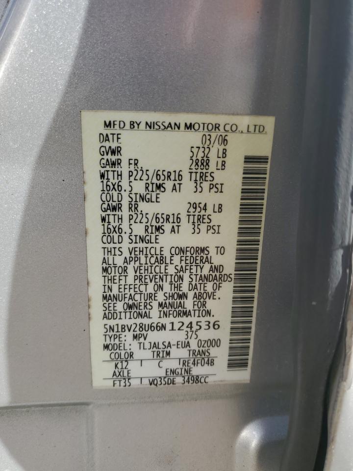 2006 Nissan Quest - Image 15