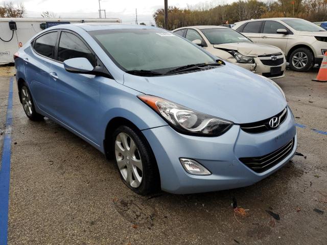  HYUNDAI ELANTRA 2012 Синий