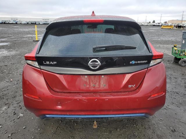  NISSAN LEAF 2019 Red