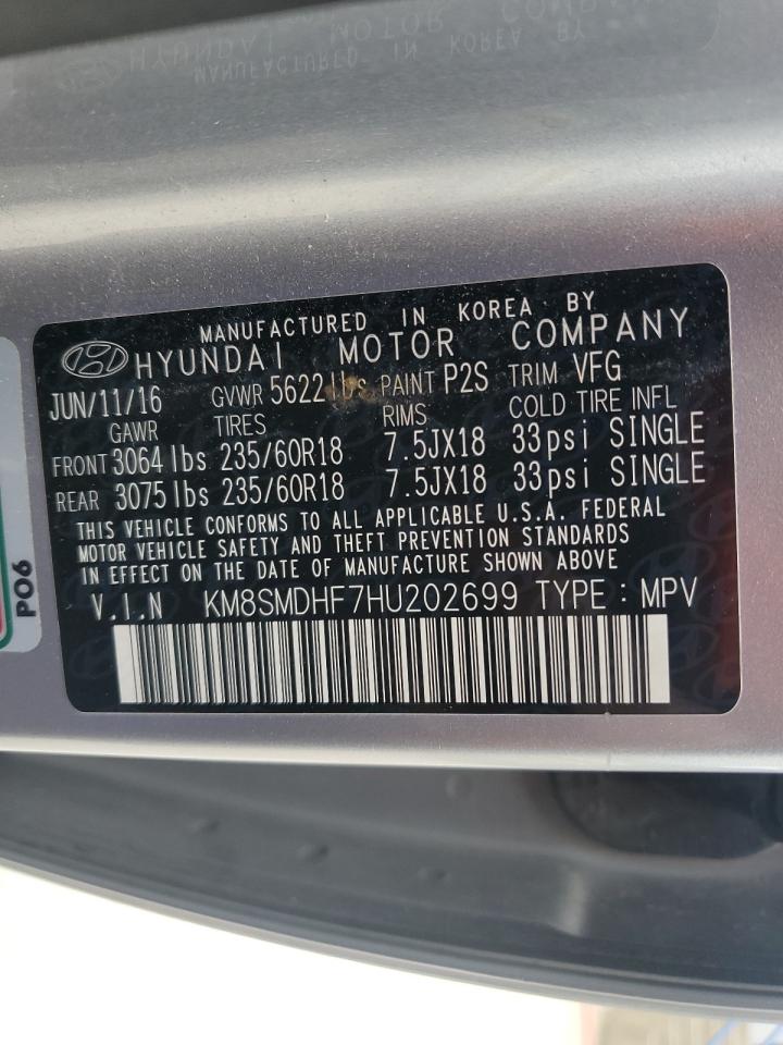 2017 Hyundai Santa Fe - Image 13