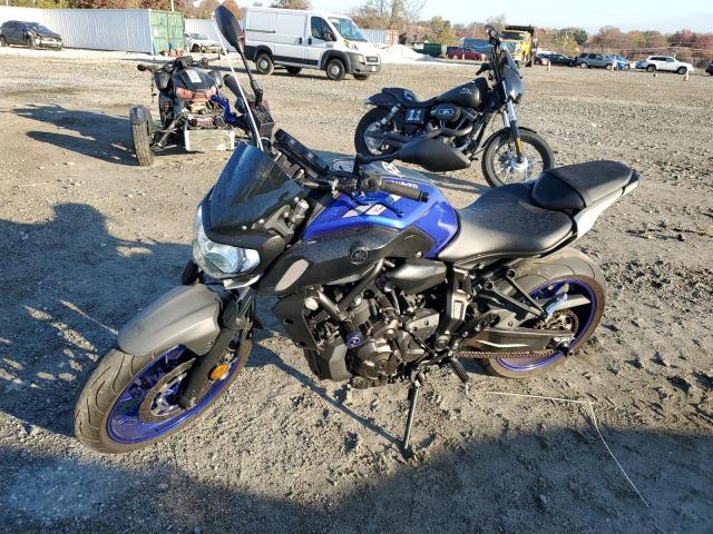  YAMAHA MT07 2020 Синий