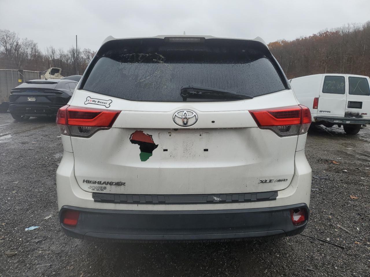 2017 Toyota Highlander Se VIN: 5TDJZRFH1HS417938 Lot: 80847694