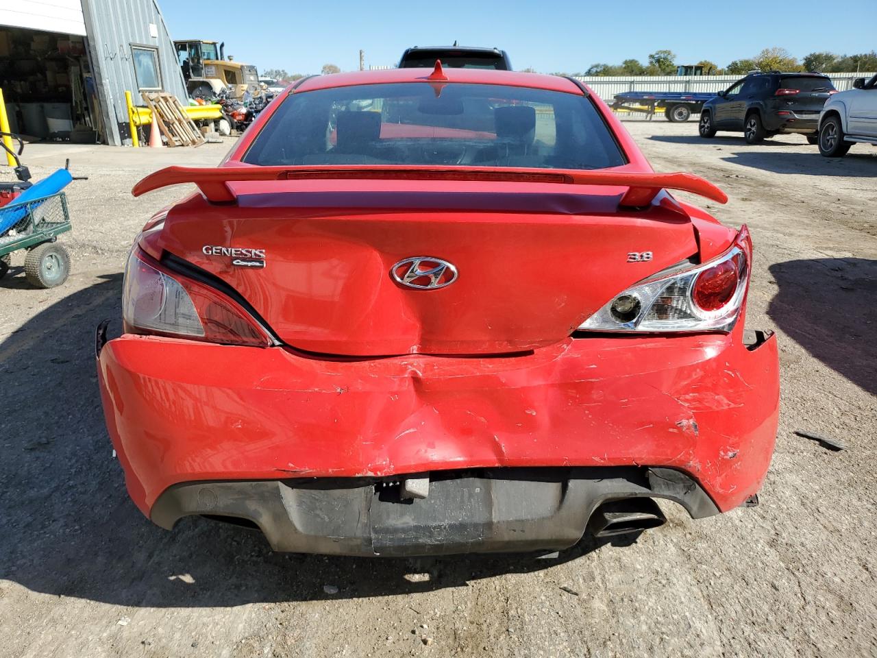 2010 Hyundai Genesis Coupe 3.8L VIN: KMHHU6KH9AU037597 Lot: 79739264