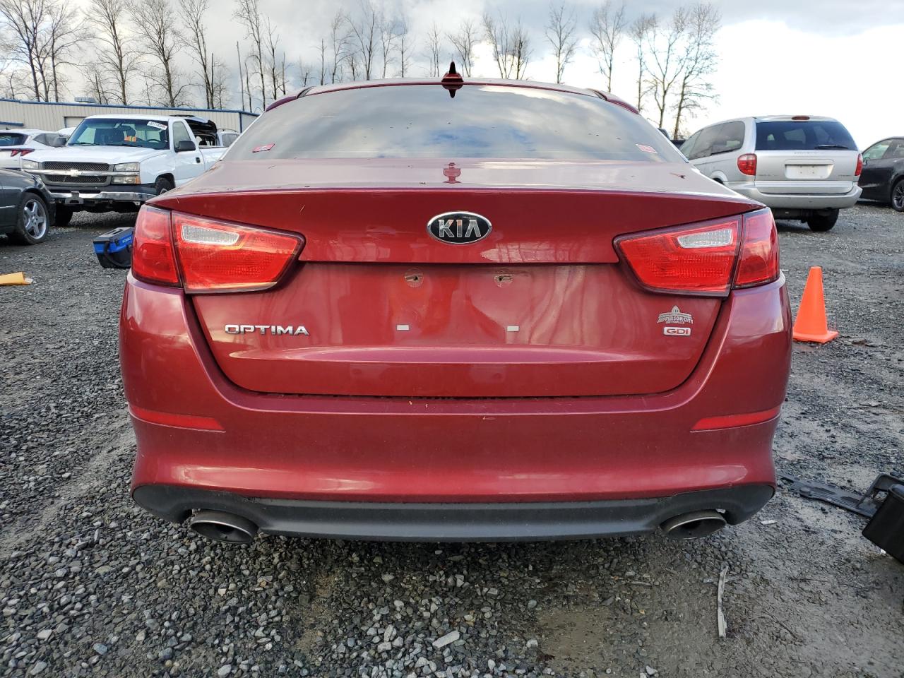 2015 Kia Optima Lx VIN: 5XXGM4A74FG443507 Lot: 82858224